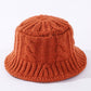 Original Solid Knitting Bucket Hat