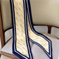 Stylish Letter Printed Light Maturity Silk Scarf