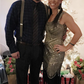 Plus Size Vintage Sequin Tassel Party Evening Dress Style 8