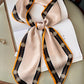 Vintage Silk Imitation Gift Printed Scarf