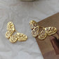 Original Stylish Butterfly Shaped Diamond Earrings