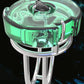 Futuristic Heart Shape Zircon Open-end Ring