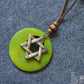 Vintage Ethnic Style Star Moon Long Necklace