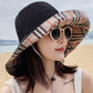 Original Plaid Reversible Sun-Protection Bucket Hat