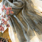 Silk Solid Vintage See-through Fashion Scarf