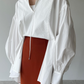 Vintage Loose V Neck Shirt Top