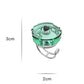 Futuristic Heart Shape Zircon Open-end Ring