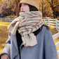 Stylish Leopard 4 Colors Warm Knitting Scarf Shawl