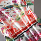 Loose Oversized Silk Short Sleeve Resort Shirt Top