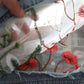 Retro Loose Hollow Hole Embroidered Denim Jacket