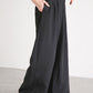 Casual Wide Leg Loose Solid Color Pants Bottoms