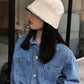 Leisure Solid Sun-Protection Dome Hat