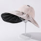 Casual Pringting Hole Sun-Protection Large Wide Brim Bucket Hat
