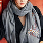 National Embroidered Soft Scarves