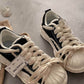 Platform Reverse Lace-Up Espadrilles
