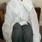 Loose Long Sleeve Vintage Tie Bow Shirt