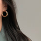 Fashion Punk Geometric Hoop Earrings Accessories