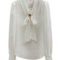 Pearl Button Simple Pullover Shirt