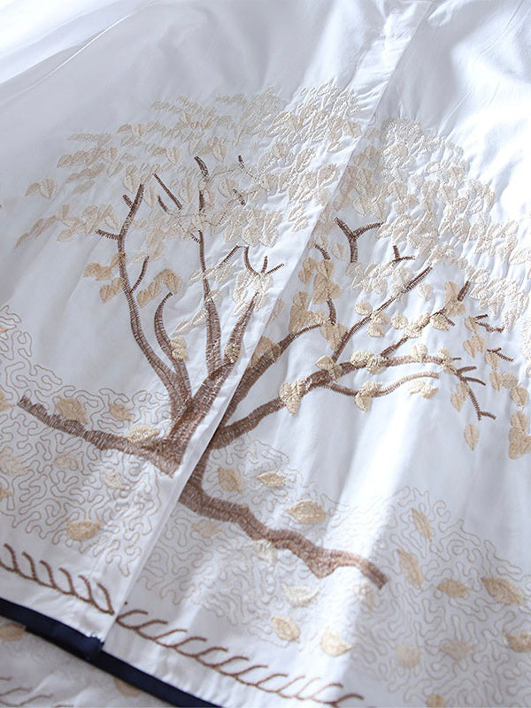 Fashion Cotton Embroidered Original A-line Shirt Blouse