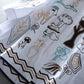 Cartoon Embroidered A-Line Shirt Top