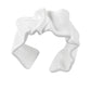 Ruffled Metal Ring/Ear Clip Dual Use Open Ring