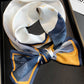 Vintage Silk Imitation Printed Scarf