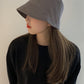 Suede Solid Color Simple Fisherman Hat