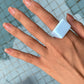 Original Stylish Resin 8 Colors Geometric Ring