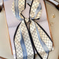 Leisure Fashion Geometry Simple Silk Scarf