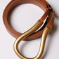 Horseshoe Metal Buckle Belt