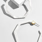 Leopard Geometry Acrylic Eardrop