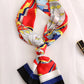 Original Floral Sun-Protection Silk Scarf