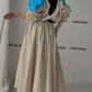 Stand Collar Color Contrast Stitching Patch Short Coat + High Waist Long Skirt Suit