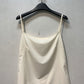 Pleated Translucent Top + Suspenders
