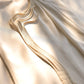 Fashion White Waist Half Sleeve V-Neck Dress
