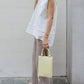 Embroidered Hollow Lace Large Lapel Cotton Sleeveless Shirt