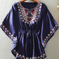 Fashion Embroidered Vintage Batman Ruffle Shirt Top
