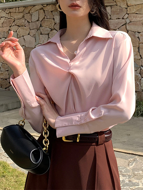 Fashion V-neck Shirt Top