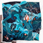 Stylish Tie-Dyed Mulberry Silk Hair Band&Silk Scarf