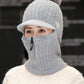 Original Solid Warm Knitting Hat&Scarf Set