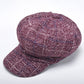Personality Striped&Plaid Beret Hat