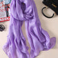 Casual Solid Color Keep Warm Sun Protection Silk Shawl&Scarf