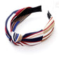 Solid Color Knot Headbands Hairband Hair Accessories Wide Side Hair Band