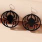 Halloween Pumpkin Spider Bat Earrings
