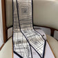Normcore Geometry Simple Hair Band&Silk Scarf