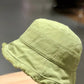 Leisure Solid Sun-Protection Denim Fringed Hat