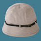 Solid Color Belt Buckle Sun Protection Hat