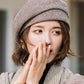 Personality Striped&Plaid Beret Hat