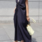 Vacation Irregular V-neck Reversible Dress