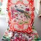 Loose Oversized Silk Short Sleeve Resort Shirt Top